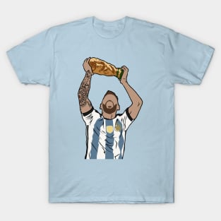 Messi World Cup Celebration T-Shirt